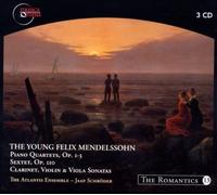 The Young Felix Mendelssohn: Piano Quartets, Op. 1-3; Sextet, Op. 110; Clarinet, Violin & Viola Sonatas by The Atlantis Ensemble (2009-12-09)