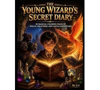 The Young Wizard's Secret Diary: A Magical Coloring Adventure