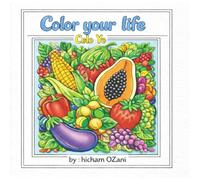 The Yum-Yum Coloring Book: Bold & Easy Fruits, Vegetables, and Fast Food for Kids: Large Simple Illustrations for Toddlers and Preschoolers - High Contrast Healthy and Fun Food Designs
