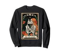 The Yuri Lovers Anime Manga Tarot japonés Esqueleto Sudadera