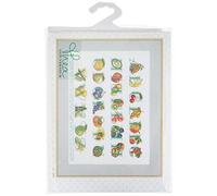 Thea Gouverneur Kit de Punto de Cruz, Tela, Multicolor, 33x45cm