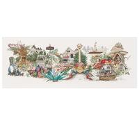 Thea Gouverneur - Kit Punto Croce Contato - Efteling - Aida - 16 Conteggi - Per adulti - 2041A