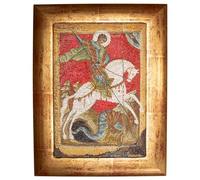 Thea Gouverneur St. George y el dragón en Aida - Kit para Cuadro de Punto de Cruz, 18 Count