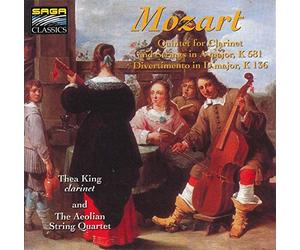 Thea King - Mozart: Clarinet Quintet