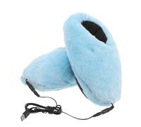 Theaque 1 par de zapatos de calefacción de pies USB eléctricos, zapatos cálidos, pantuflas calentadoras de pies