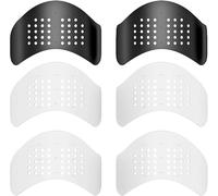 Theaque 3 pares de protectores de arrugas para zapatos Nike Dunk Low y Air Force Jordan Anta Crease Guards, Black, Talla única