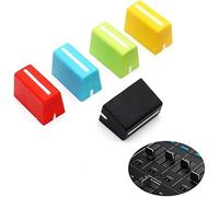 Theaque 5 perillas universales de repuesto Fader Cap Slider para controlador de DJ, consola mezcladora, Pioneer DJM, DDJ, XDJ, Denon Numark AKAI RANE VESTAX (mezclado)