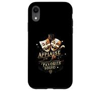 Theater Actor Actress Masks Applause Is My Favorite Sound Carcasa para iPhone XR