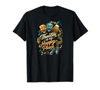 Theater Is My Happy Place Stage Musical Drama Gift Camiseta