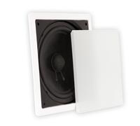 Theater Solutions TS1000 in Wall Surround Sound HD Home Theater Passive Subwoofer White