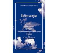 Théâtre complet: Tome 1
