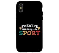 Theatre Is My Sport - Regalos de Teatro para actores Musicales Carcasa para iPhone X/XS