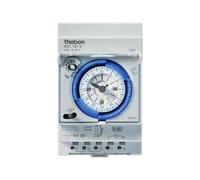 Theben 1810011 SUL 181 d Interruptor horario analógico, 1 Canal, Programa Diario, con Reserva de Marcha, Carril DIN
