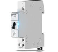 Theben 3120120 Okto S12-230 - Interruptor de impulsos, 230 V, electromecánico, riel DIN, 1 cierre, LED hasta 200 W, control de luz (1 unidad)