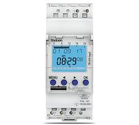 Theben 6100130 - TR610 top 3 - Inerruptor horario digital - 1 canal - Carril DIN - 2 módulos