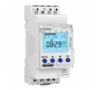Theben 6110130 TR 611 top3 - Temporizador Digital de 1 Canal con Entrada Externa y programación de Aplicaciones, LED, Temporizador