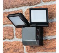 Theben Aplique LED para exterior theLeda S17-100, negro Sensor