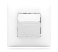 Theben theMura 2060650 - Detector de movimiento infrarrojo pasivo para montaje en pared I - Función de iluminación de escalera I - Funcionamiento como máquina totalmente o semiautomática I 1 canal 230