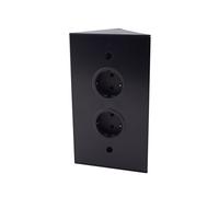 Thebo 17588/200/2 de energía Esquina Columna St 3007/200/2, Color Negro