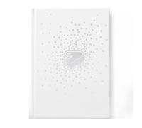 TheCartoonWorld Agenda con fecha Seven 2026-2027, glitzycute (blanco)