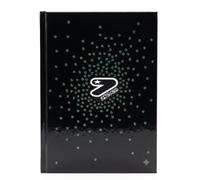 TheCartoonWorld Agenda con fecha Seven 2026-2027, glitzycute (negro)