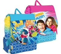 TheCartoonWorld Mochila extensible escolar Ninna y Matti - Color amarillo