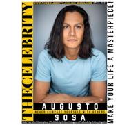 TheCelebrity.Online Magazine April 2026 Print Edition | Exclusive Cover Story Interview with Rising Star Augusto Sosa