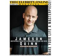 TheCelebrity.Online Magazine December 2025 Edition: Jameson Quinn Cover Story: A Talented American Actor Making Waves In The Entertainment Industry