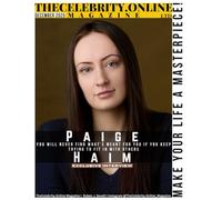 TheCelebrity.Online Magazine December 2025 Edition: Paige Haim Cover Story: A talented actress from England