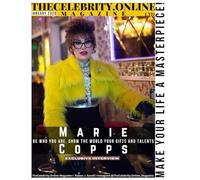 TheCelebrity.Online Magazine January 2026 Edition - Cover Story: Marie Copps