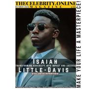 TheCelebrity.Online Magazine - October 2025 Edition - Cover Story: Isaiah Little-Davis: From Adversity to Success