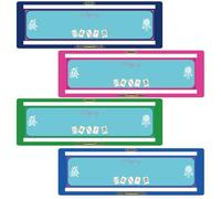 TheClover Mahjong Cards 2026 - Juego de 4 lectores de tarjetas Mahjong para pared, 15 x 5 cm, guía de estrategia para juegos, fiestas, viajes, ideas de regalos Mahjong