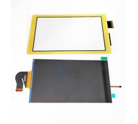 TheCoolCube - Pantalla LCD + digitalizador táctil de repuesto compatible con Nintendo Switch Lite (2019), color amarillo
