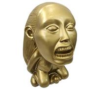thecostumebase Indiana Jones Fertility Idol Golden Raiders of Lost Ark Réplica del Banco de Monedas de Resina