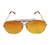 thecostumebase Las Vegas Fear and Loathing Orange Lens Gafas de sol Gafas Hunter S. Thompson