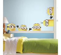 Thedecofactory RMK3567GM Despicable ME 3 Peeking Minions Giant Peel and Stick Wall Decals Decals - Vinilo, Multicolor, 104 x 46 x 0,1 cm