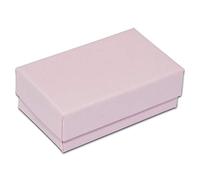 TheDisplayGuys - Caja de regalo con relleno de algodón, 100 unidades, color rosa, 2 5/8 x 1 5/8 x 1 (#21), Rosado, 100