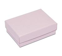 TheDisplayGuys - Caja de regalo de cartón, 25 unidades, color rosa, 3 1/4 x 2 1/4 x 1 (#32), Rosado, 25