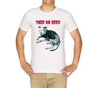 Thee Oh Sees Putrificadores II Camiseta para Hombre Blanca Men's T-Shirt White