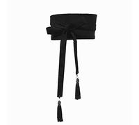 thefancypumpkin Kimono japonés Yukata Obi con cinturón de borla Harajuku Cintura-V5