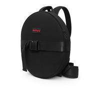 THEFITGUY Mochila pesada para pesas de gimnasio, para flexiones, elevaciones de pantorrillas, sentadillas, uso en la espalda o en la parte delantera, se adapta a placas de hasta 17.5 pulgadas de