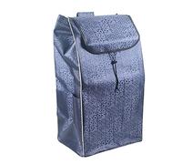 THEGA Bolsa De Recambio para Carro De La Compra De Gran Capacidad - 60L Bolsos Reutilizables del Carro De La Compra, Bolsa Plegable De Almacenamiento para El Hogar, L37.5XW28.5XH67CM (Color : D)