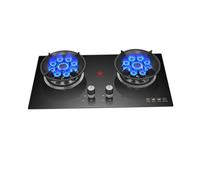 THEGA Estufa De Gas Butano, Cocina A Gas De 5,2 KW, Placa De Gas De 2 Quemadores, Cocinas A Gas De Sobremesa Y Empotradas, Protección contra Apagado(LPG)