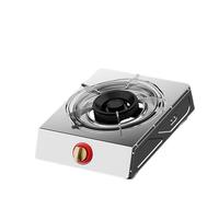 THEGA Estufa De Gas Butano - Cocina Acero Inoxidable 5,2 KW, Encimera, Conversión Gas/Gas LP, con Protección contra Apagado(NG)