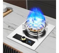 THEGA Estufa De Gas Butano De 5,2 KW, 9 Cavidades Temporizador De Encendido Automático, Placa De Cocción Independiente De Vidrio Templado Y Protección(NG)