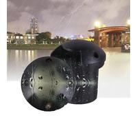 THEGA Luz Subterránea - Foco Empotrable Exteriores, Luces Paisaje Escalonadas Prueba Agua IP65, 85-265V Foco Tierra Bajo Voltaje con Emisión Lateral, para Jardín/Patio/Villa(White,7W)