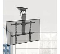THEGA Soporte Eléctrico para TV De Techo - Soportes De Pared para TV, Soporte De TVs Plegable De 0 A 85°, para TVs De 50-70/50-90 Pulgadas, Se Puede Ocultar En El Techo(50-75inch TV)