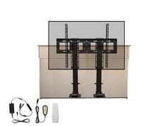 THEGA Soporte Suelo para TV - Soporte TV Motorizado, Soporte Telescópico para TV De Elevación Automática, para Televisores De 55 A 100 Pulgadas / 55 A 120 Pulgadas, Fácil Instalación(55-120inch TV)