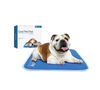 THEGREENPETSHOP Hunde Kühlmatte,Gel Selbstkühlende Matte für Hunde,Das Must-Have Cool Pet Pad für Heißes Sommerwetter,Patentiertes druckaktiviertes Haustier Kühlkissen, Kein Wasser Oder Strom nötig