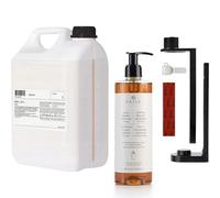 thehotelery.de PRIJA Set: champú para el cabello y el cuerpo y gel de ducha - 5 L recarga 2 en 1 fórmula revitalizante con extracto de ginseng, extractos de plantas naturales, hidratante para piel y